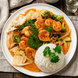 Thai's Garlic Prawns